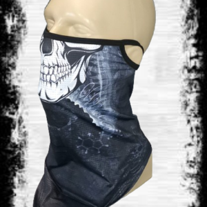 Маска за мотор White Skull – бандана за лице с череп - Hover Image