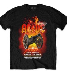 Мъжка тениска на AC/DC, оригинален мърч