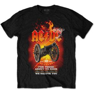 Мъжка тениска на AC/DC, оригинален мърч