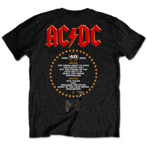 Мъжка тениска на AC/DC, оригинален мърч - Hover Image