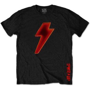 Мъжка тениска на AC/DC 'Bolt Logo', оригинал