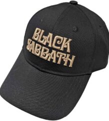 Мъжка шапка с козирка BLACK SABBATH черна с 3D бродерия