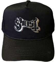 Оригинална мъжка бейзболна шапка Ghost със сребристо метално лого