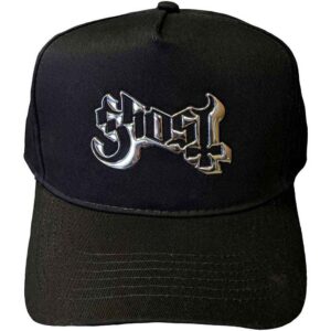 Оригинална мъжка бейзболна шапка Ghost със сребристо метално лого