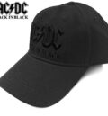 Оригинална шапка AC/DC Back in Black с черна 3D бродерия