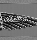 Медальон на Indian Motorcycle от стомана
