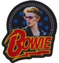 Официална рок нашивка David Bowie Aladdin Sane със звезди