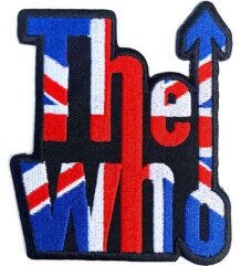 Официална рок нашивка The Who Union Jack лого
