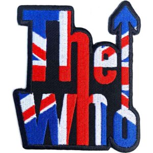 Официална рок нашивка The Who Union Jack лого