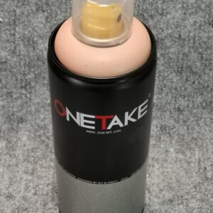 Акрилен спрей One Take 400ml White Red със светлорозов пръстен