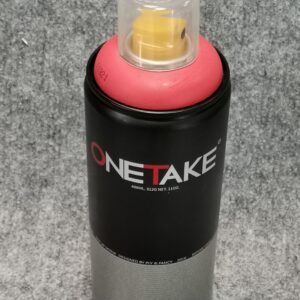 Акрилен спрей One Take 400ml Medium Scarlet с аленочервен пръстен