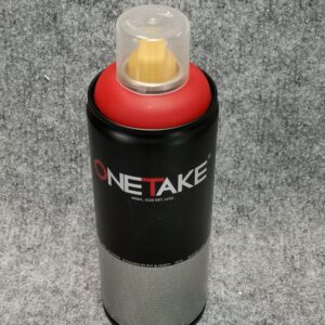 Акрилен спрей One Take 400ml Full Red с наситен червен пръстен
