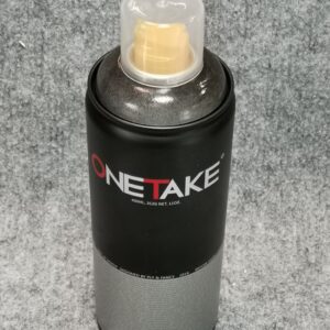 Черен графити спрей 3D Black ONETAKE 400ml във флакон с прозрачна капачка