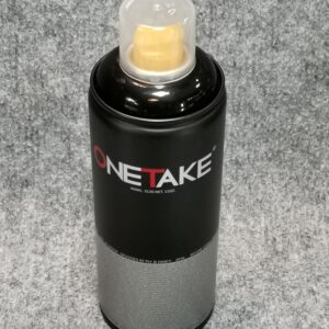 Гланцов графити спрей Gloss Black ONETAKE 400ml с прозрачен капак