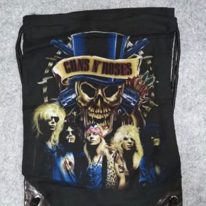 Мешка на Guns N' Roses от черен плат