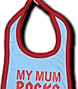 ! ! ! Бебешки лигавник – My Mum Rocks - 5 лева