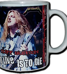 Чаша на Cliff Burton от Metallica