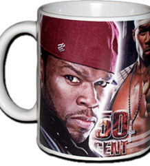 Порцеланова чаша за кафе на 50 Cent