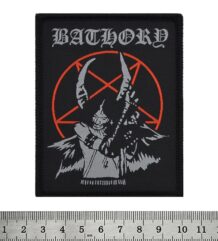нашивка Bathory везан метъл пач