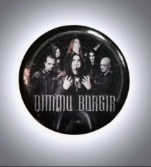Значка на Dimmu Borgir с бандата - 2 лева