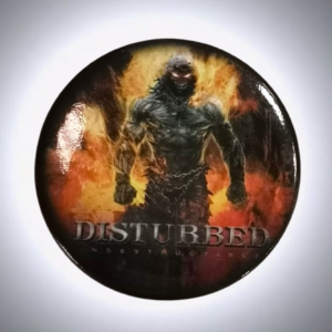 Перфектна значка на бандата Disturbed