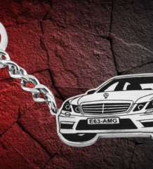Ключодържател на Mercedes E63 AMG, стомана