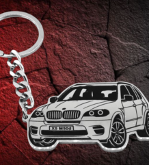 Метален ключодържател за кола БМВ X5