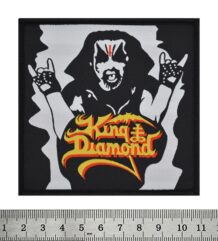 метъл нашивка King Diamond везана за яке