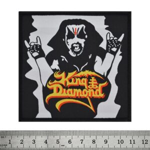 метъл нашивка King Diamond везана за яке