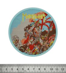 метъл нашивка Manowar Kings of Metal везан пач за яке