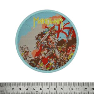 метъл нашивка Manowar Kings of Metal везан пач за яке