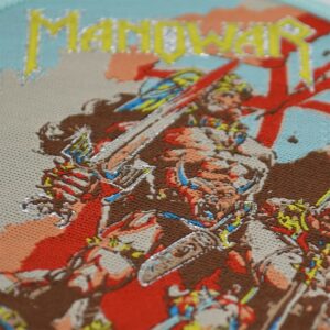 Метъл нашивка Manowar Kings of Metal за истински воини - Hover Image