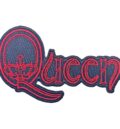 оригинална рок нашивка Queen червено лого с корона