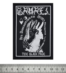 метъл нашивка Samael The Black Face везан пач за яке
