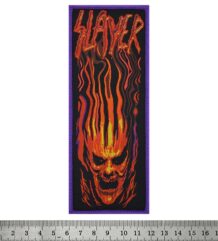 Метъл нашивка Slayer Reign in Blood везана емблема