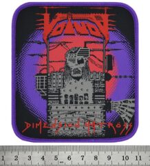 метъл нашивка Voivod Dimension Hatross везана за яке