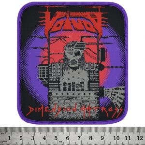метъл нашивка Voivod Dimension Hatross везана за яке