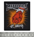 рок нашивка Metallica St. Anger везан пач за яке