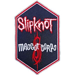 метъл нашивка Slipknot Maggot Corps бродиран шестоъгълен пач