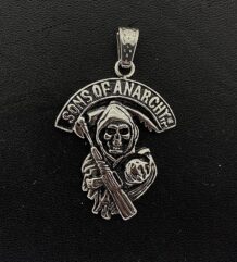 Рокерски Медальон със Смъртта от Sons of Anarchy