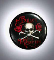 Bullets For My Valentine значкa череп - 2 лева