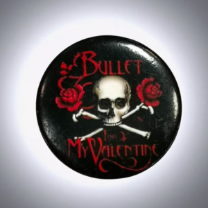 Bullets For My Valentine значкa череп