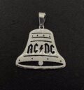 Рокерски медальон на AC/DC от неръждаема стомана