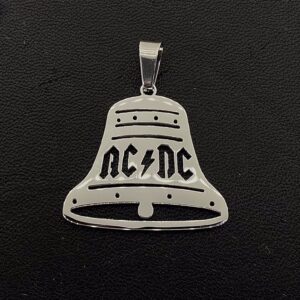 Рокерски медальон на AC/DC от неръждаема стомана