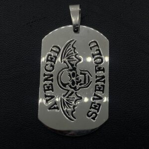 Медальон Avenged Sevenfold от медицинска стомана с Deathbat лого
