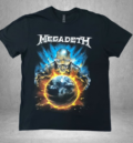 Качествена памучна тениска на Megadeth