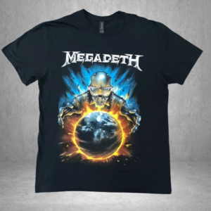 Качествена памучна тениска на Megadeth