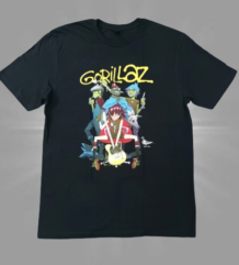 Тениска на Gorillaz, тениски на групи