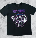 Тениска на Deep Purple с логото на групата