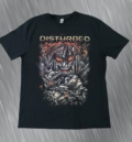 Качествена тениска на Disturbed, хеви метъл тениски
